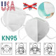 10Pcs Face MASk Filters Anti Pollution Anti Face Cup KN95 with Active Carbon Fold Flat 