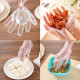 100Pcs Plastic Gloves Disposable Medical Waterproof Clear Protective Hand Glove for Cooking Cleaning Food Preparation