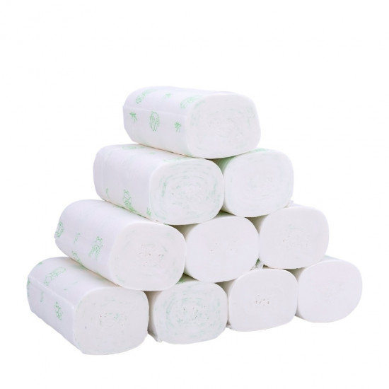 50-Rolls Paper Towels Bathroom Bath Tissue Household 5Ply Soft Skin Friendly