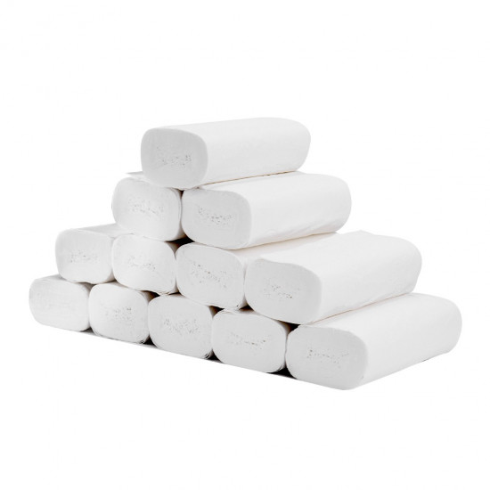 12 Rolls Household Soft Paper Towels White Bath Tissue Dry Unscented 2020