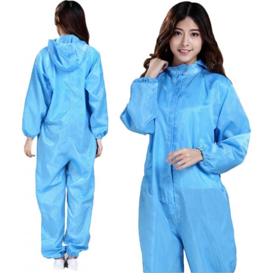 Coverall Protective Suit Safety Overall Work Clothing Breathable Waterproof M-XL 